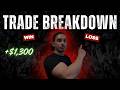 How I MADE $1,300 On Nasdaq *TRADE BREAKDOWN*