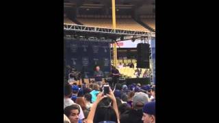 Vin scully public important speech to dodger fans
