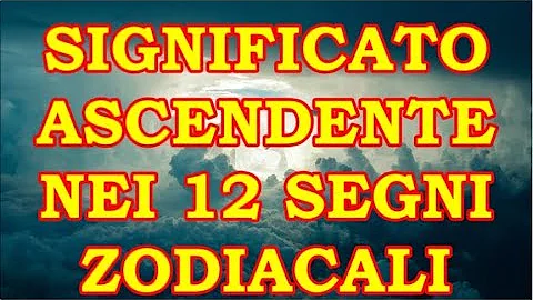 Che cosa si intende per ascendente?