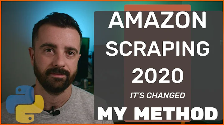 Scrape Amazon NEW METHOD with Python 2020