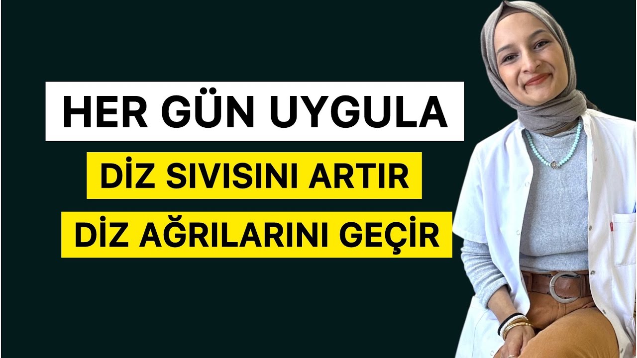 Diz Sıvısını Artır ! Diz Ağrılarını Geçir! #fizyoterapistmacide