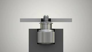 TR Self Clinch Fasteners - Captive Panel Screw Fasteners - TR-PF11