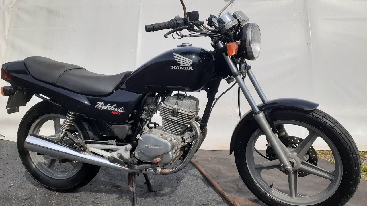 ホンダ ナイトホーク250 Black - YouTube