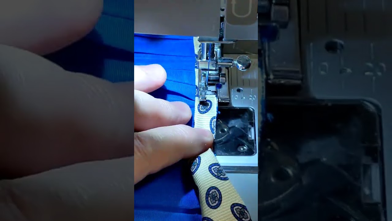 How I sew a dress for an antique doll #asmr #shorts