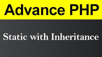 Static with Inheritance in PHP (Hindi)