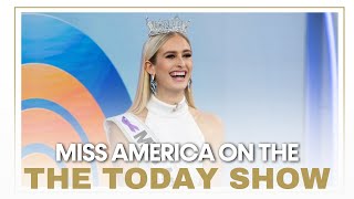 Miss America 2024 visits with Hoda & Savannah on the TODAY Show