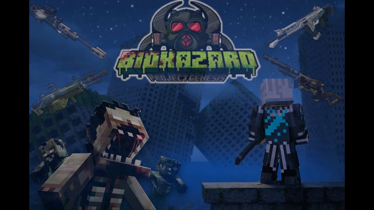 Biohazard Project Genesis Livestream Minecraft Biohazard Project Genesis: #1 Sống sót trong ngày ...