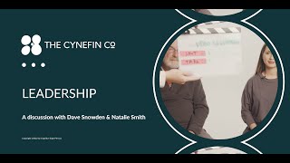 Leadership Discussion: Dave and Natalie - The Cynefin Co