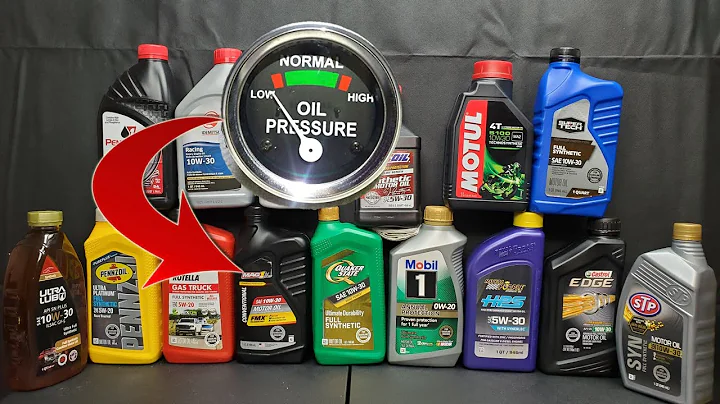 How to fix low oil pressure with thick engine oil