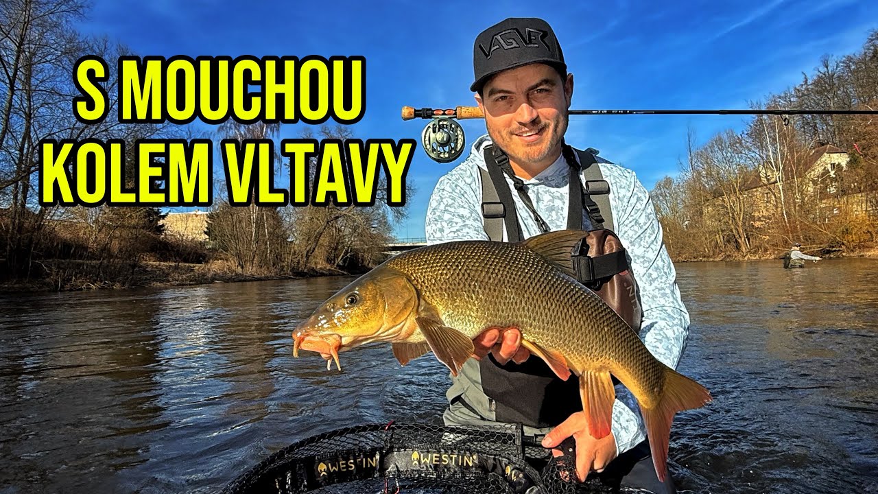 MŮJ NEJVĚTŠÍ SOUBOJ NA MUŠÁK V SILNÉM PROUDU, MÁLEM JSEM SE VYKOUPAL! 