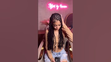 Boho Lemonade Fulani Braids. #lemonadefulanibraids #lemonadebraids #fulanibraids