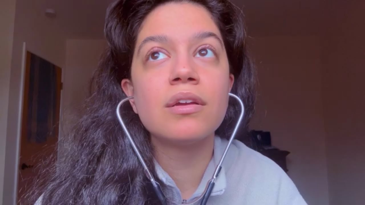 asmr • emergency medic check up (you bumped your head)