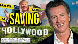 Gavin Newsom SHOCKS Hollywood by JOINING Trump! Movie Tariffs, Filming Tax Credits and MORE!