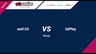 asd123 vs. IziPlay [Mirage] - Group Stage - Winstrike CS:GO Cup (September 2020)