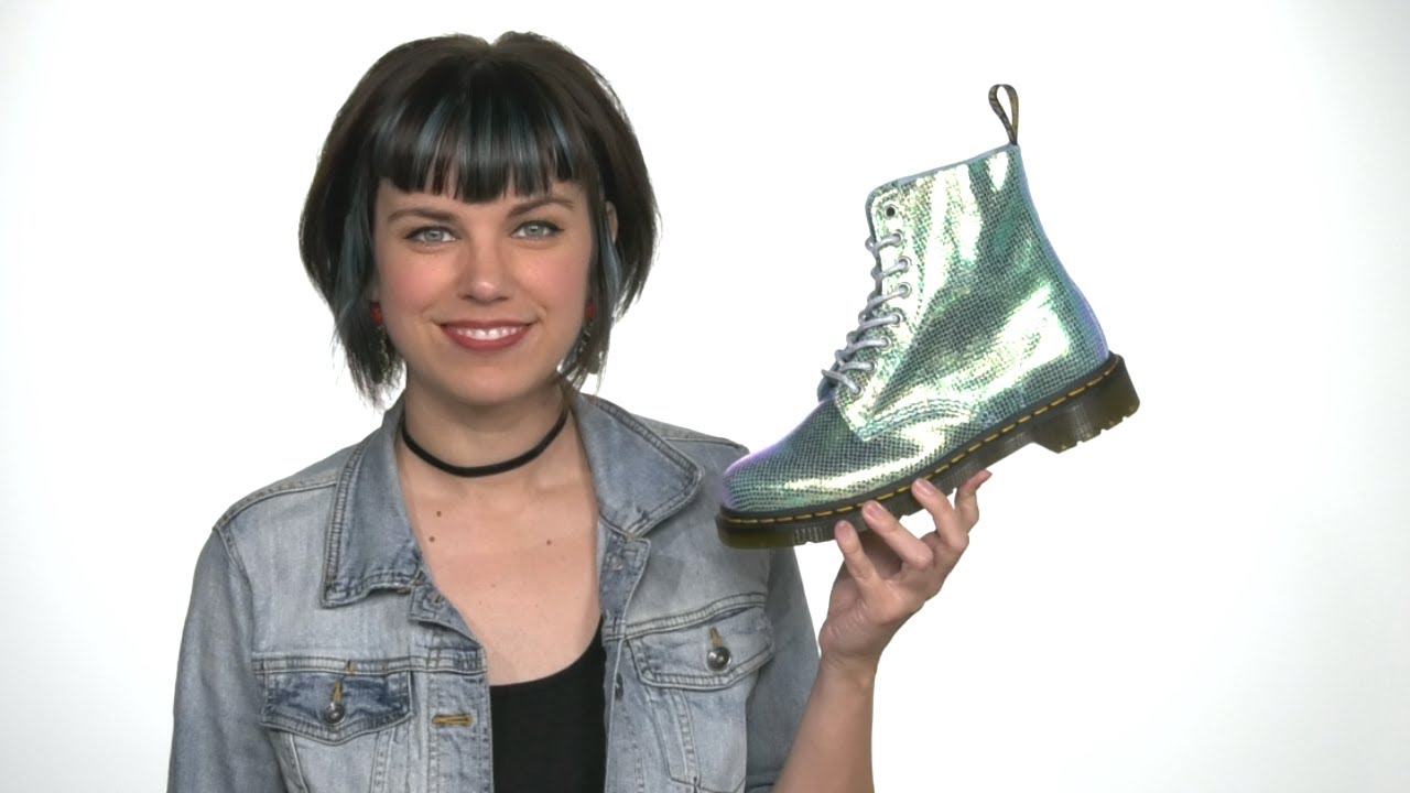 doc martens pascal iridescent