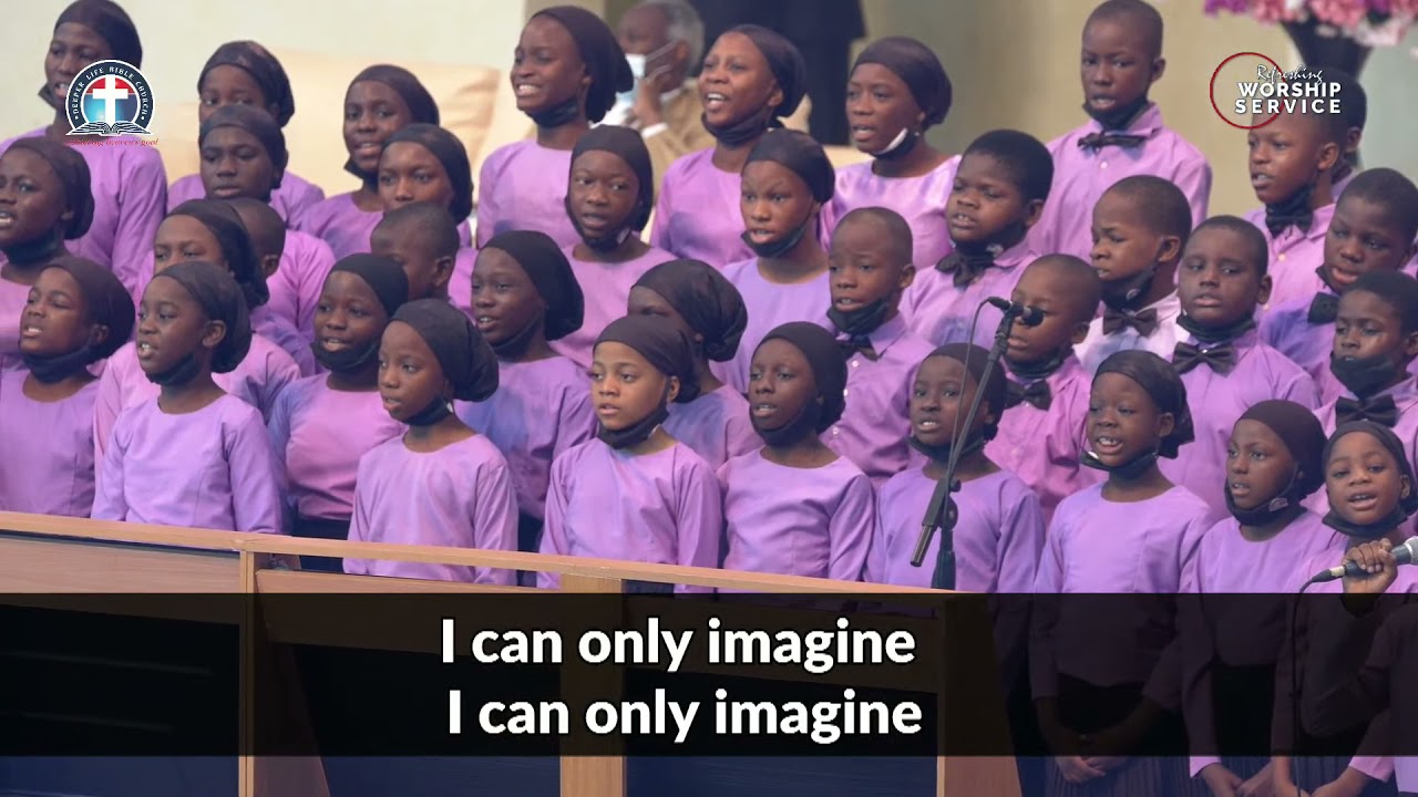 I can only imagine Children Choir Worship Service YouTube