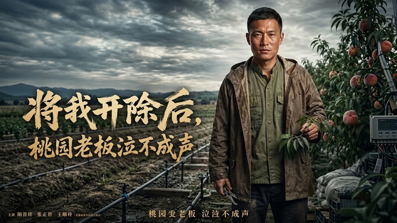 將我開除後，桃園老闆泣不成聲