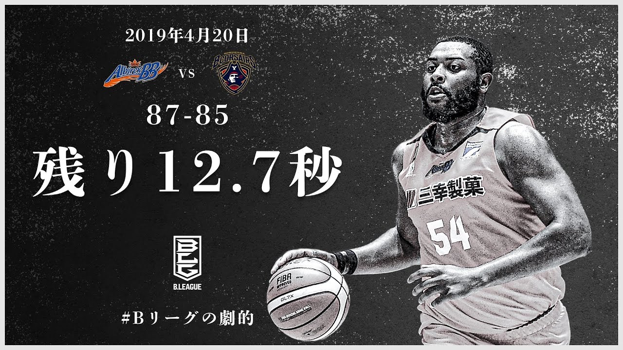 Bリーグの劇的】ダバンテ・ガードナー（新潟アルビレックスBB）｜B