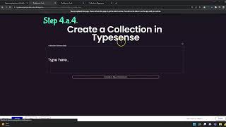 Create your 1st Typesense Collection for your bubble io app using the Typesense Plugin