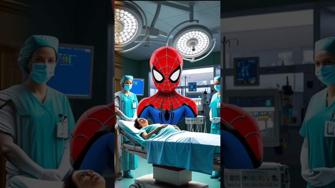 💥Spider man hospital Transformation ✅ 31 