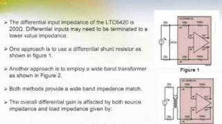 LTC6420 - Dual Matched 1.8GHz Differential Amplifiers / ADC Drivers