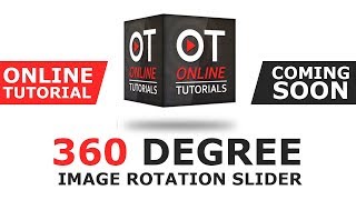360 Degree Image Rotation Slider - Tutorial Will Be Coming SOON