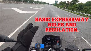 BASIC EXPRESSWAY RULES AND REGULATION