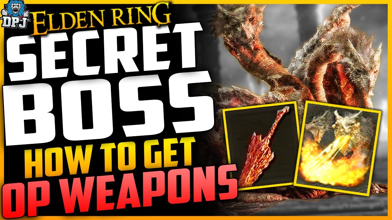Download Elden Ring: SECRET OP WEAPONS - NEW SECRET BOSS FOUND - Insane Dragon Magic & Weapons - How To Get