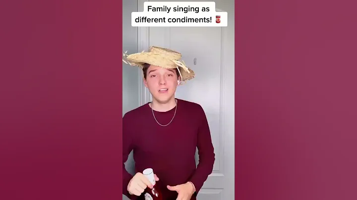 FAMILY SINGING AS DIFFERENT CONDIMENTS! 🥫#shorts #encanto #sharpefamilysingers