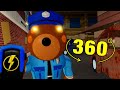 ROBLOX PIGGY 2 OFFICER DOGGY JUMPSCARE 360