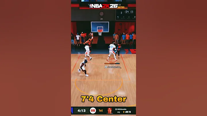 THE BEST CENTER BUILD 7´4 NBA 2K26 #nba2k26 #nba2k26bestbuilds #nba2k26bestcenterbuild  #nba2k