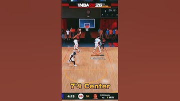 THE BEST CENTER BUILD 7´4 NBA 2K26 #nba2k26 #nba2k26bestbuilds #nba2k26bestcenterbuild  #nba2k