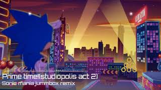 Sonic mania - Studiopolis act 2 (16-bit remix)