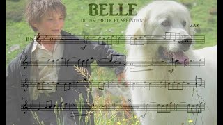 BELLE - Du film &quot;BELLE ET SÉBASTIEN&quot; - Accompaniment (Bb)