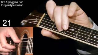 LESSON 21 - 120 Arpeggios For Fingerstyle Guitar