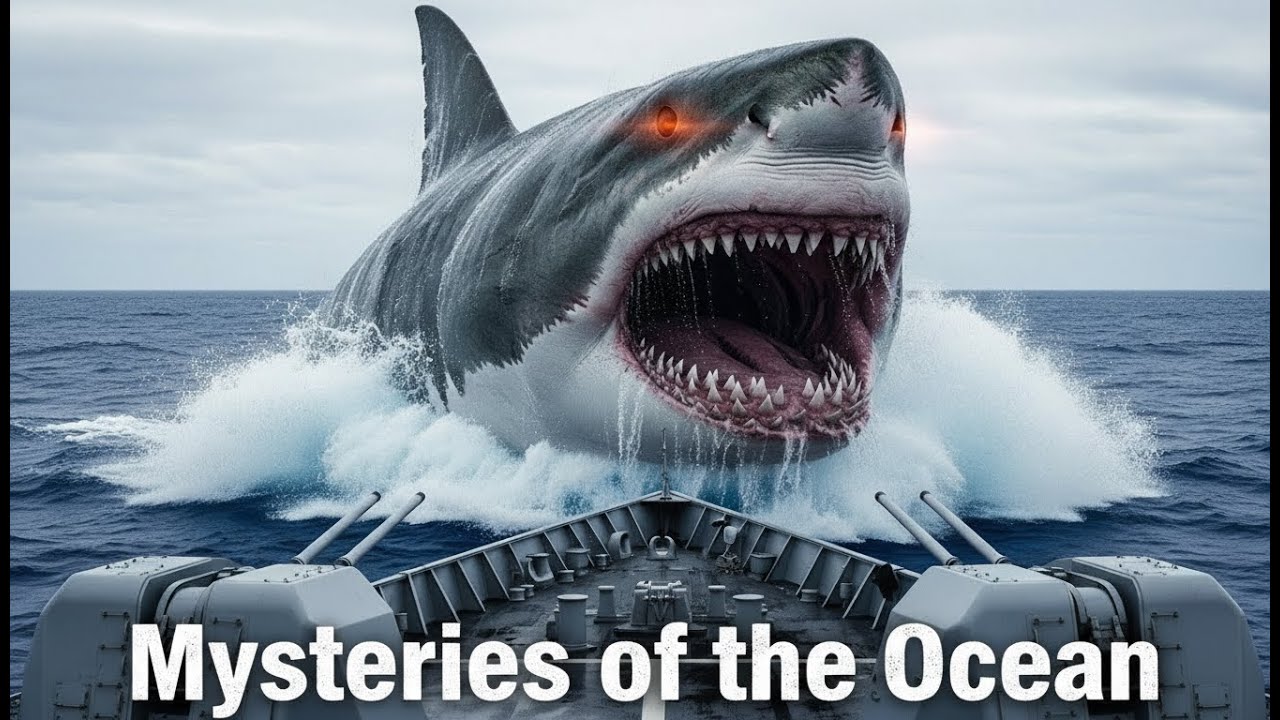 Mysteries of the Ocean: Navy Warship Rescues Fishermen From Giant Shark ...