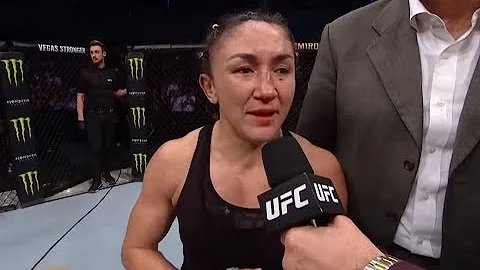 UFC Mexico City: Carla Esparza Octagon Interview