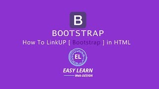 How to Install Bootstrap into your Webpage By EASY LEARN