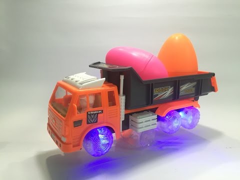 ô tô tải chở cát Dump truck toy ô tô đồ chơi car toy 玩具车 игрушечный автомобиль  @KidsmileTV