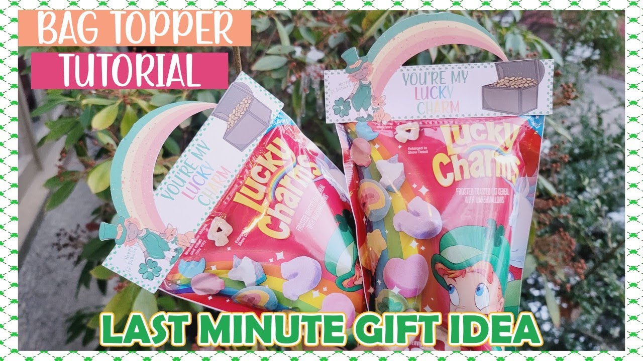 Treat Bag Topper | Cereal Bag Topper | Silhouette Studio Tutorial