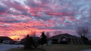 Sunrise in the Ozarks!No editing app and no filter.