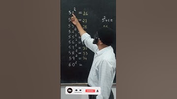 💥 Magic Trick to Square Numbers Between 50 & 60 Instantly! 🔢✨ #MathHack