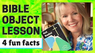 BIBLE Object Lesson: 4 FUN Facts about the Bible (full lesson demo)