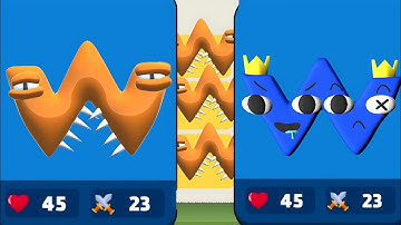 Merge Alphabet Dino Run Vs Merge Alphabet Monster Lore⭐ Alphabet Run ⭐ Number Lore ⭐ Abcdefghiwxyz