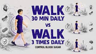 Walking 30 Minutes ONCE vs Walking 10 Minutes 3 TIMES A Day: What Really Changes Inside Your Body