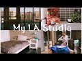 Building My LA STUDIO APARTMENT *Adulting* |  minimalist 【北欧风公寓】