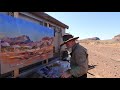 OIL PAINTING ADVENTURES Australia / Solo Camping - Open fire Cooking / Bushcraft / Plein Air Impasto