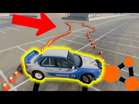 Jak Driftować Obok Pachołków Drogowych W BeamNG Drive