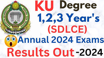 KU Degree 1,2,3 Year