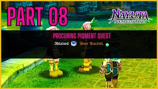 HOW TO CLEAR PROCURING PIQMENTS QUEST THE LEGEND OF NAYUTA GUIDE PART 08 OK BY GIMSAJO
